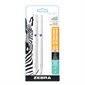 Zebra bLen Retractable Gel Pen - Blue (2)