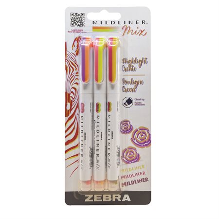 Surligneurs Mildliner Mix