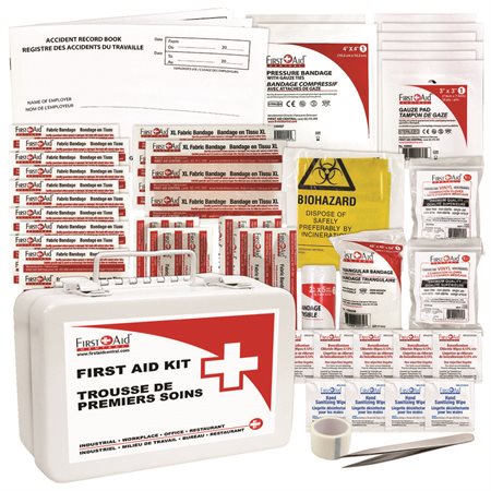 Basic First Aid Kit Metal
