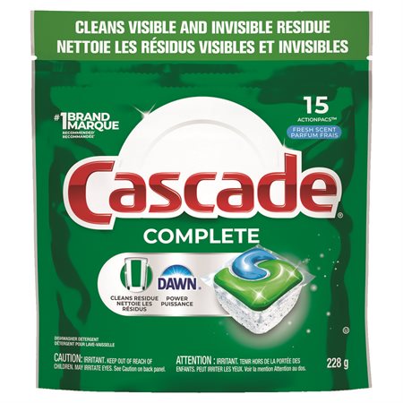 Complete ActionPacs Dishwasher Detergent