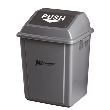 Conteneur à déchets EZ-Push avec couvercle