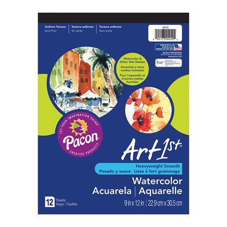 Heavyweight Smooth Watercolor Paper Pad