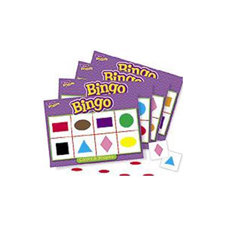Jeux de bingo - Couleurs et formes