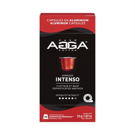 Capsule pour machine Nespresso Intenso