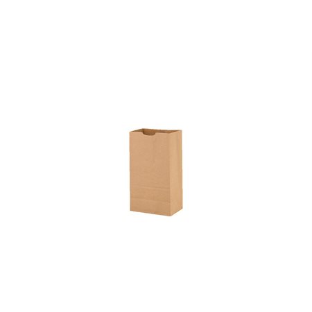 Sac en papier kraft - 6 x 3,6 x 11 po.