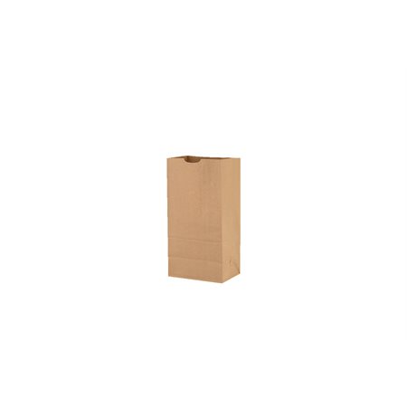 Sac en papier kraft - 6,1 x 4 x 12,4 po.