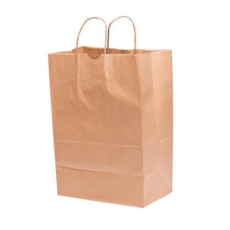Sacs en papier à poignées torsadées - 12 x 7 x 17 po.