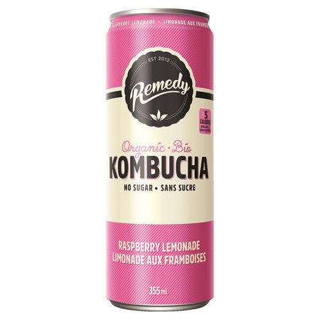 Remedy Kombucha Raspberry Lemonade