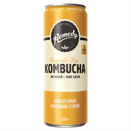Remedy Kombucha Ginger Lemon