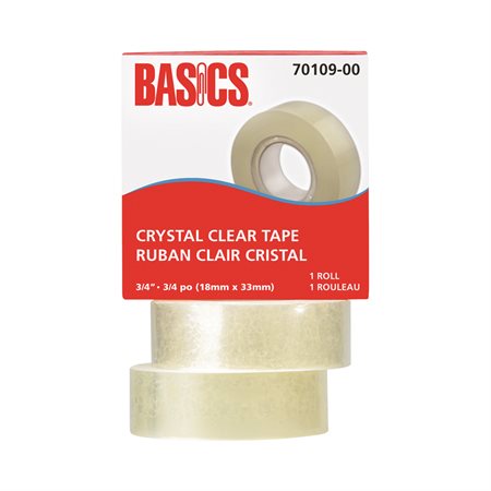 Ruban transparent cristal