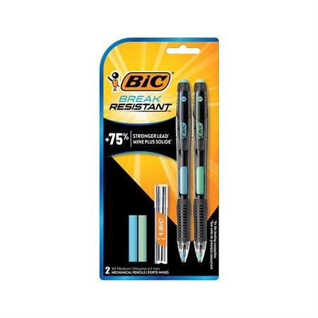 Porte-mines avec gomme à effacer Break-Resistant™