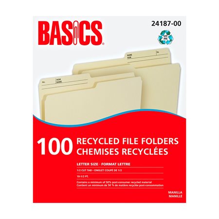 Recycled Folders