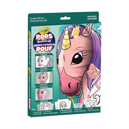 Ensemble de bricolage d’activités en 3D POPs