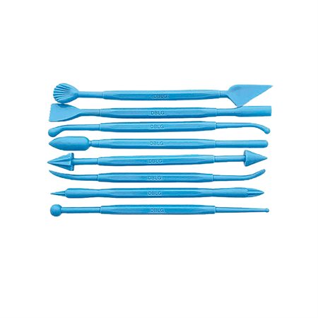 Plastic Double-Ended Clay Tools