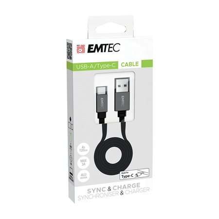 Câble de chargement USB-A vers Type-C