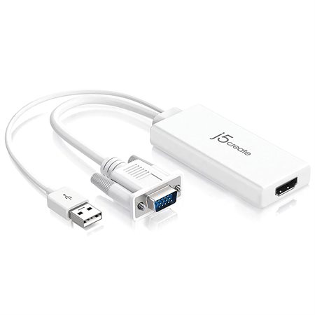 Adaptateur vidéo audio VGA vers HDMI™