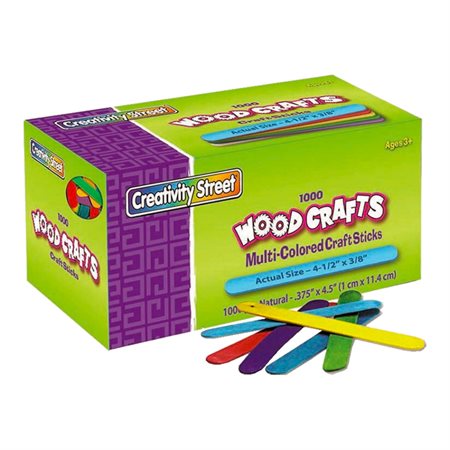 WoodCrafts Craft Sticks