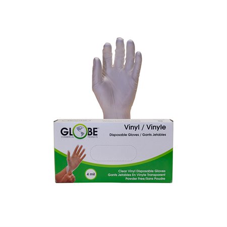 Gants en vinyle jetables