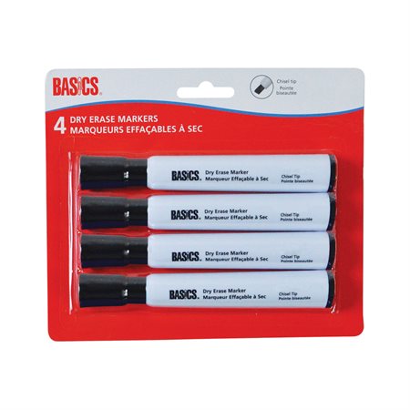 Dry Erase Whiteboard Markers Chisel Tip