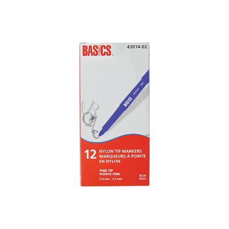 Nylon Tip Markers Fine Tip