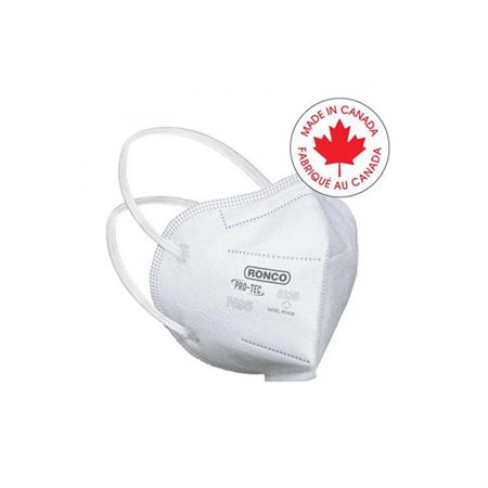 Masque respiratoire médical N95 à plis verticaux