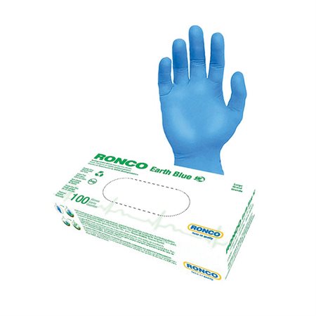 Gants d’examen en nitrile biodégradable Earth