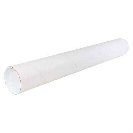 Tube d'expédition avec capuchons