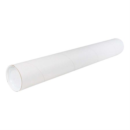 Tube d'expédition avec capuchons