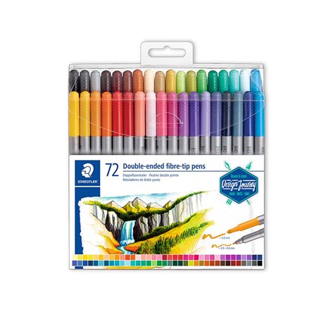 Marqueurs deux couleurs