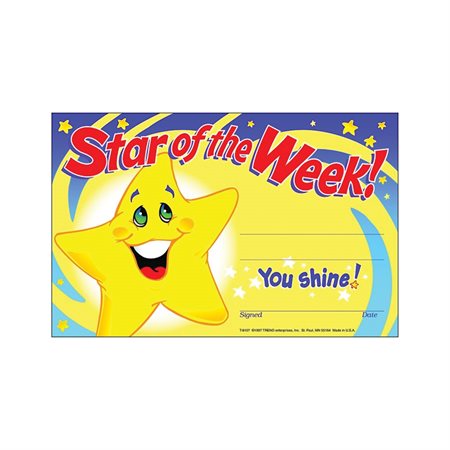 Recognition Awards Star of the Week!