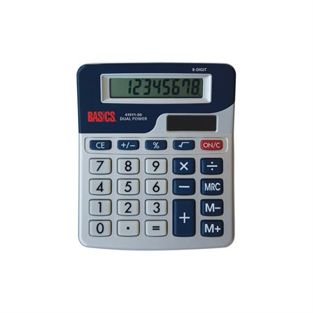 8-Digit Dual Power Desktop Calculator