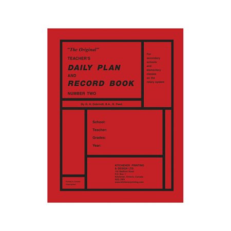 Teacher Planner