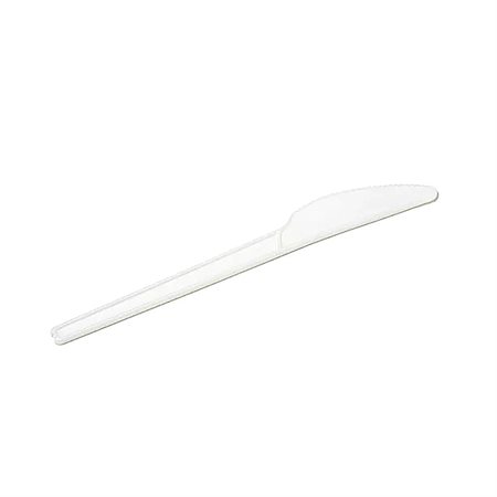 Couteaux compostables de 6-1 / 2 po