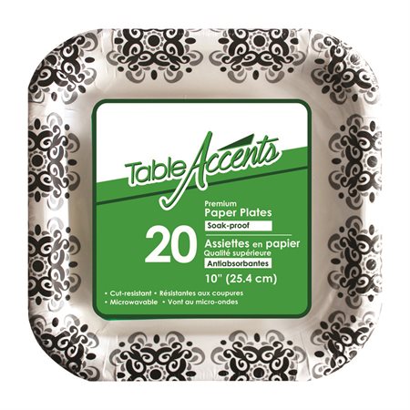 Assiettes en papier