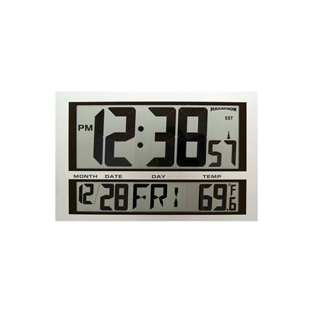 Horloge murale numérique jumbo