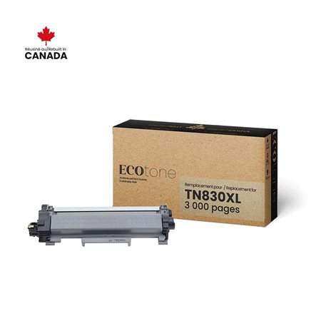 Remanufactured High Yield Toner Cartridge (Alternative to Brother TN830XL)