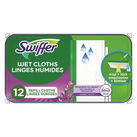 Recharges de coussins nettoyants WetJet