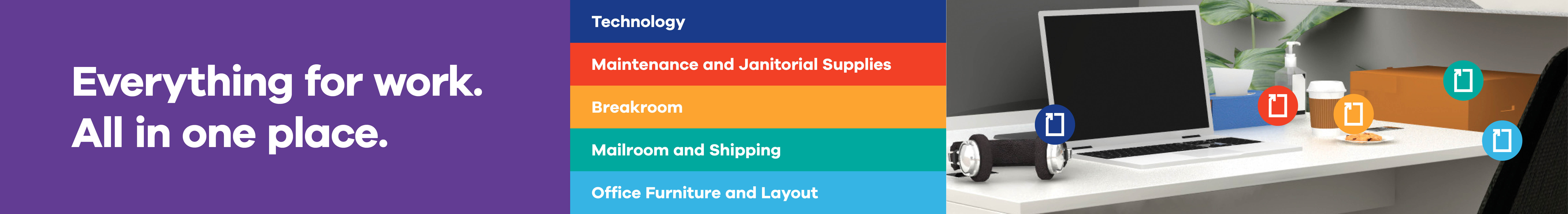 Everything for work - All in one place