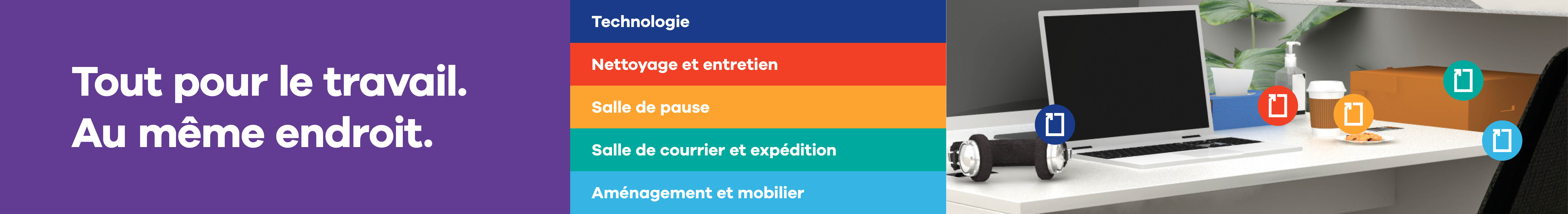 Tout pour le travail - Au même endroit